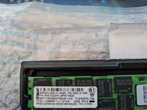Imagem 2 de 3 de Memoria 16gb 2rx4 Pc3l-12800r R200 R410 R710 R420 R620 R720