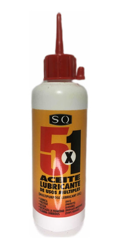 Aceite Sq 5 X 1 Gotero Lubricante De Usos Múltiples 115cc