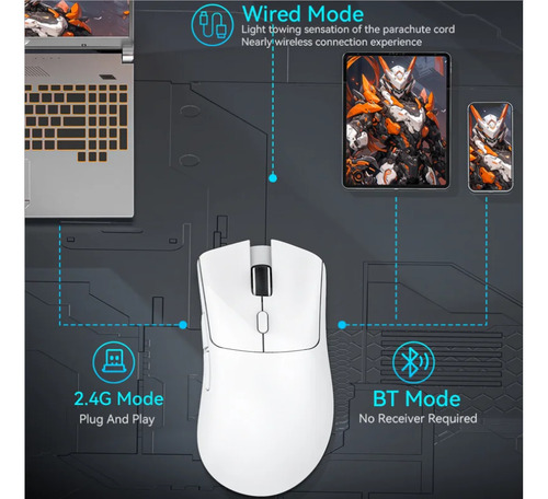 Ratón Inalámbrico Para Juegos Attack Shark R1 18000dpi