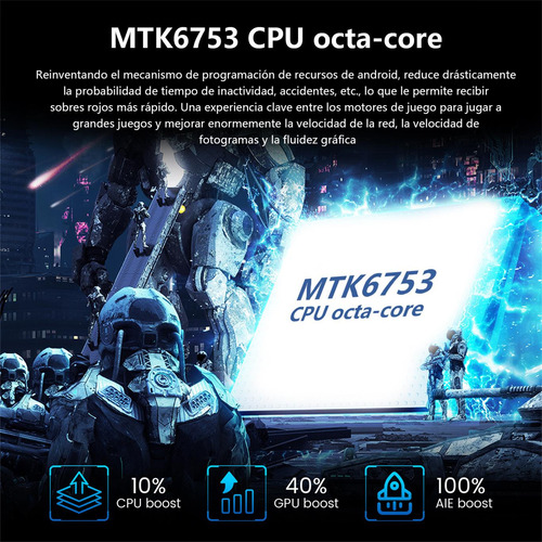 Teléfonos Inteligentes Android Baratos 4g I15 Pro Max 6.79 Pulgadas Ram3gb Y Rom32gb Azul