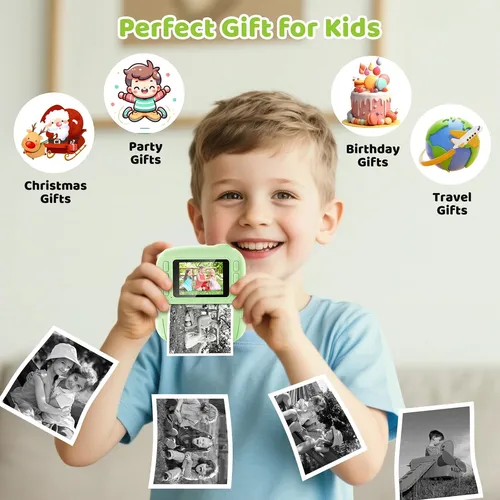 Cámara De Impresión Instantánea Para Niños, Cámara Instan...