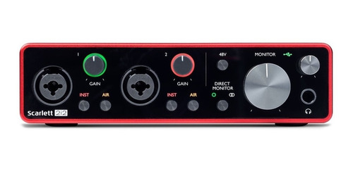 Interface De Audio Focurite Scarlett 2i2