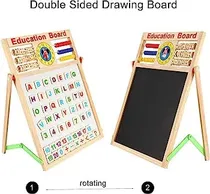 Comprar Tablero Pizarra Infantil Magnético Doble Cara Multi-purpose