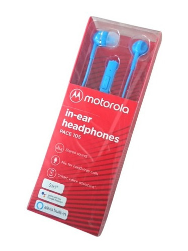 Audífonos Motorola Pace 105  (sonido Alta Calidad).