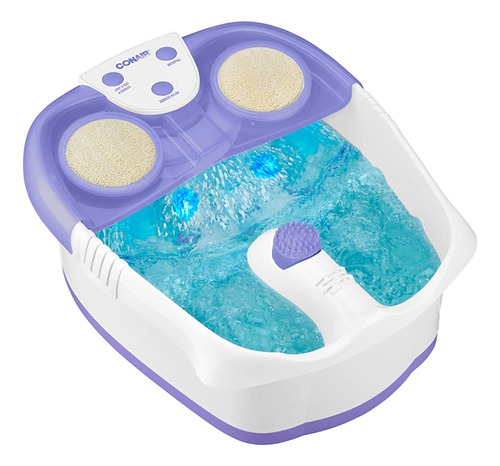 Spa Conair Para Pies Con Burbujas Masajeadoras 3 Accesorios 