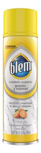 Limpiador Blem Granito Y Marmol Naranja Aerosol 360cc X 3 Un