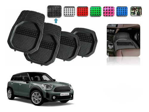 Tapetes Charola 4pz Color 3d Mini Countryman 2021 - 2024