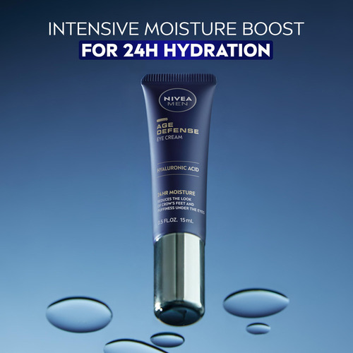 Crema Para Ojos Age Defense Con Ácido Hialurónico Crema Hidr
