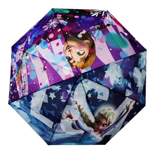 Sombrilla Frozen Niña Original Disney Resistente Calidad