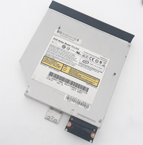 Imagem 4 de 4 de Drive Gravador Dvd Notebook Cce Mpl-d10h120 Ts-l632
