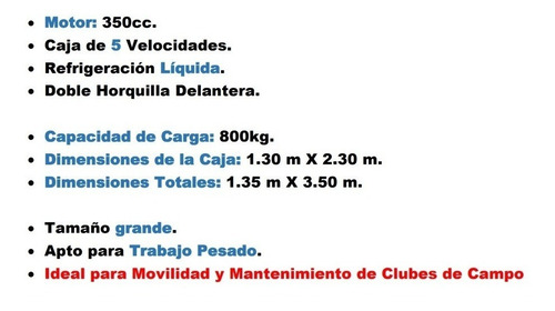 Imagen 5 de 5 de Tricargo Motocarga Gaf Speed Limit Xxl Financiación