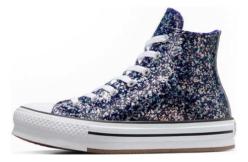 Tenis Converse Ctas Eva Lift Hi Shinefetti A10043c Niñas
