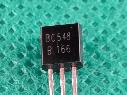 10 Transistor BC548C NPN – Lotto Da 10 Pezzi – Nuovi Per Progetti Elettronici