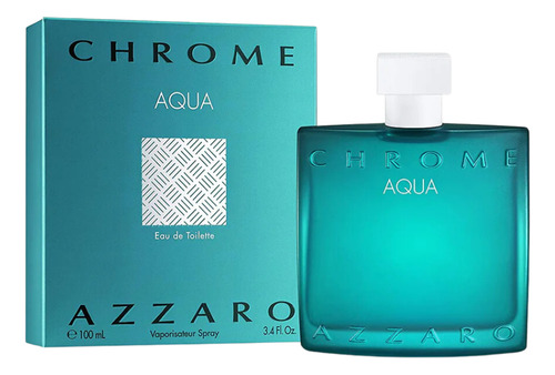 Azzaro Chrome Aqua Edt 100ml Silk Perfumes Original Ofertas