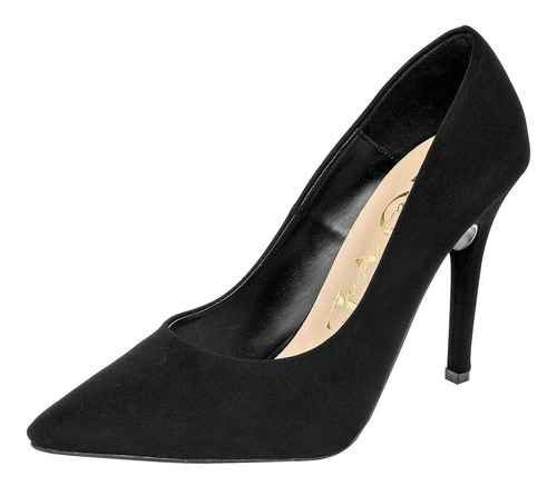 Zapatilla Clasben 643292 Color Negro Para Mujer Tx2