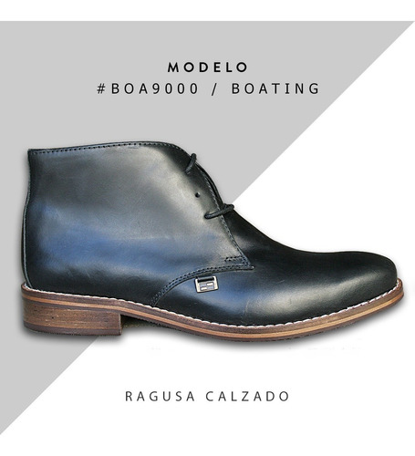 Zapatos / Botas De Cuero Boating Hombre - Debonair