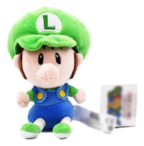 Comprar Peluche Bebé Luigi Nintendo Super Mario Bros 20 Cm