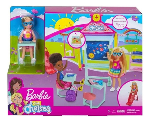 Muñeca Barbie Chelsea Diversion En La Escuela Original Jugue