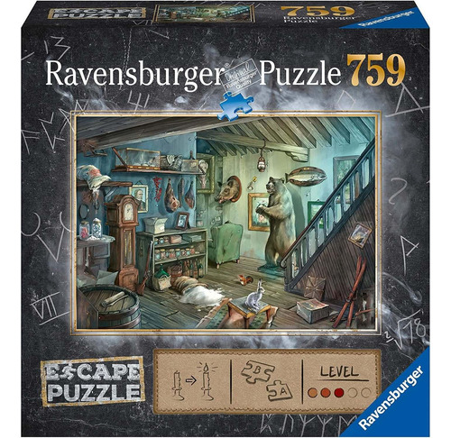 Ravensburger 16435 Forbidden Basement 759 Piece Jigsaw Puzzl