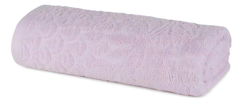 Toalha Jacquard Home Design Flory Rosto Rosa - Santista