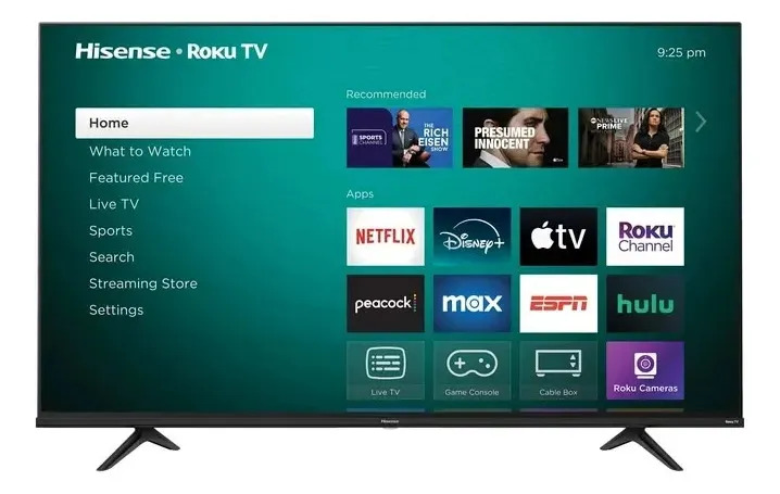 Smart TV de 65" Hisense R6 Series 65R6E4 con pantalla LCD 4K