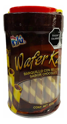 Wafer Stick Barquillo Chocolate 65 Piezas Kalú