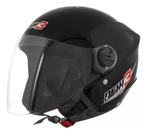 Pro Tork New Liberty Casco De Moto Three Preto — foto 1