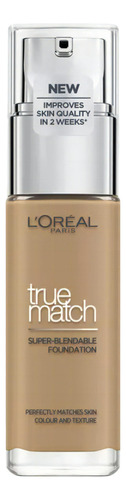 Base de maquiagem em spray L'Oréal Paris True Match Super-Bendable Foundation Base True Match FDT tom ambre dore 7n - 30mL