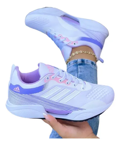 Adidas top morados dama