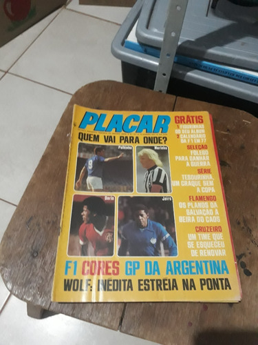 Pacote Placar 9 Revistas Antigas E Raras