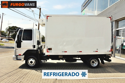 Imagem 8 de 14 de Ford Cargo 712 2009 Baú Isolamento Refrigerado -5ºc (2d20)