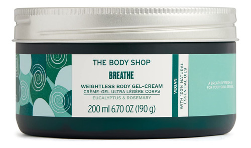 The Body Shop Breathe Weightless Body Gel Cream - Eucalipto.