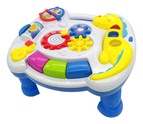 Juego Didactico Mesa Musical Interactiva Luz Y Sonido Poppi