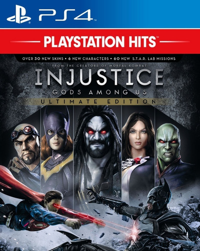 Injustice Gods Amog Us Ultimate Edition Ps4 (sellado) Envíos