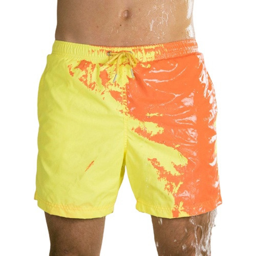 Pantalones Cortos Playa Que Cambian Color Pantalones Nadar