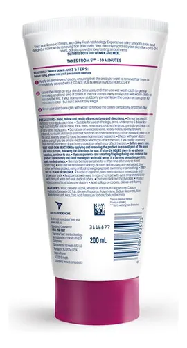 Crema Depilatoria Veet Botanic Inspirations 200 Ml