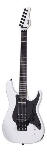 Guitarra eléctrica Schecter Sun Valley Super Shredder FR S de caoba gloss white con diapasón de palo de rosa