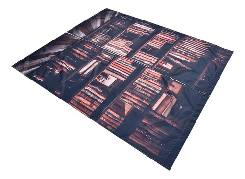 Cortinas Para Sala De Estar, Estantería 3d, Sombreado, Dormi