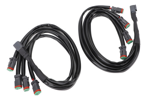 Adaptador De Arnés De Cableado Dt, 2 Piezas, Resistente Al C