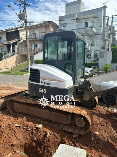 Mini Escavadeira Bobcat E45 4,5t Duas Conchas