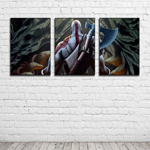 Cuadro Decorativo God Of War Kratos