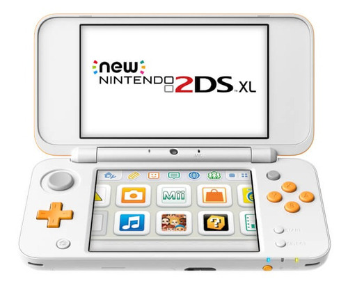 Nintendo  3DS New 2DS XL Standard  color blanco y naranja