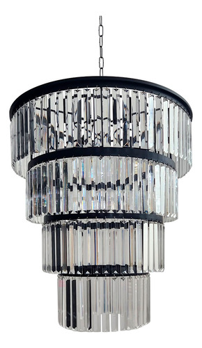 Lámpara Colgante Cristal Led Incluida Iluminación Buena Luz