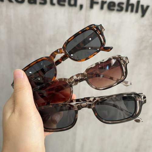 Gafas De Sol Modernas Con Montura Pequeña, Cuadradas, Gafas