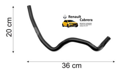 Manguera Vaso Recuperador Renault Kangoo - Symbol 1.6 16v.