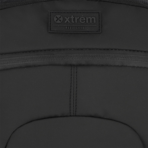 Mochila Xtrem Gamma 5xt Azul 35l Color Negro Diseño De La Tela Liso