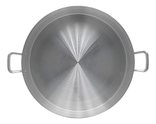 Olla Budinera 50 Cms Aluminio Triple Gruesa 42 Lts Vencort Color Gris