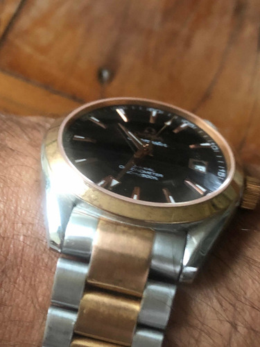 Seamaster Aco E Ouro Rose