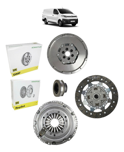 Kit Embreagem Com Volante Jumpy 1.5 2022 2023 2024 2025 Luk
