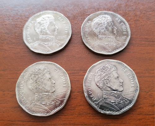 Moneda 50 Pesos Mal Acuñada (chiie)